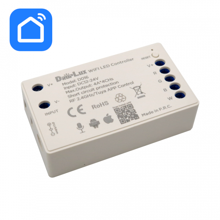 Controlador RGB Wi-Fi RF CI03 DC12-24V